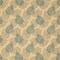 Azure - Aqua  Teal Abstract  Geometric,leaves Upholstery Fabric 54 Inches"